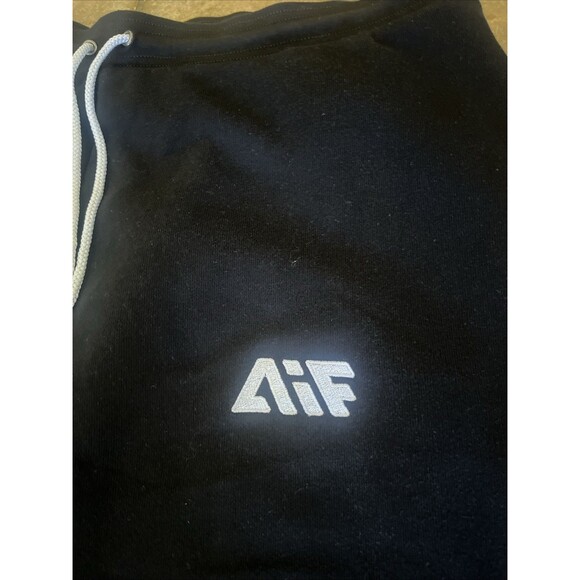 Attitude Is Free Black Sweatpants Joggers 2XL Menswear Grunge Athleisure Casual - Picture 2 of 5